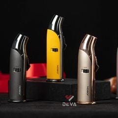 Bật lửa gas Jobon khò 1 tia kèm đục và khoá lửa ZB 988