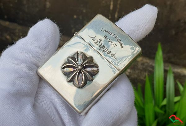 Set Zippo Emblem hình hoa 1998 C131