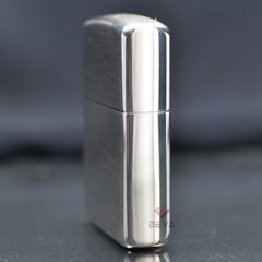 Zippo Bạc Khối Vỏ Nhám Trơn BK03