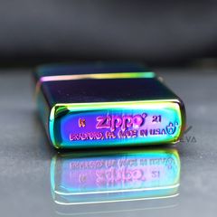 Set Bật Lửa Zippo Vân Nổi 3D Kèm Cốc Pha Lê Cao Cấp ZN141