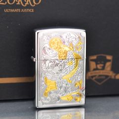 Zorro hoa văn cá chép mạ vàng Z92120