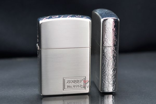 Zorro Mạ Bạc Cạnh Hoa Văn Bản Giới Hạn Z92055