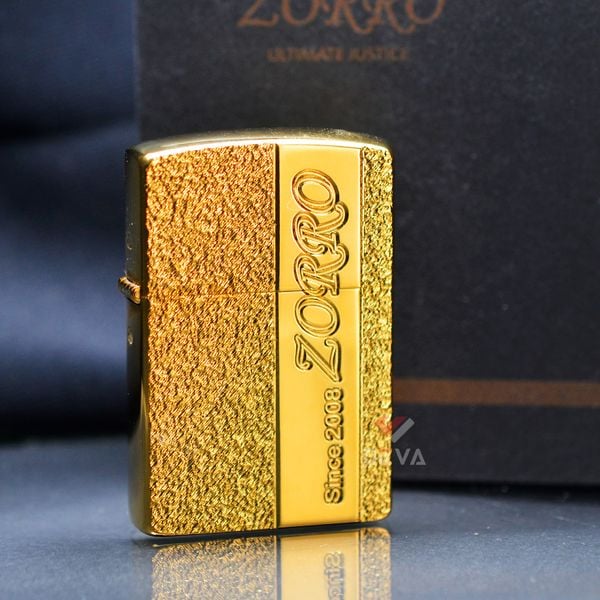 Bật Lửa Zorro Since 2008 màu vàng Z8267B