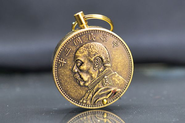 Bật lửa Chính Hãng Zorro Móc Khoá Đồng Xu Z623-201