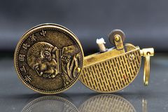 Bật lửa Chính Hãng Zorro Móc Khoá Đồng Xu Z623-201