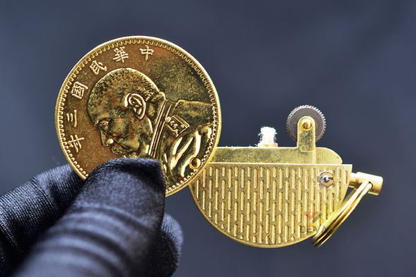 Bật lửa Chính Hãng Zorro Móc Khoá Đồng Xu Z623-201