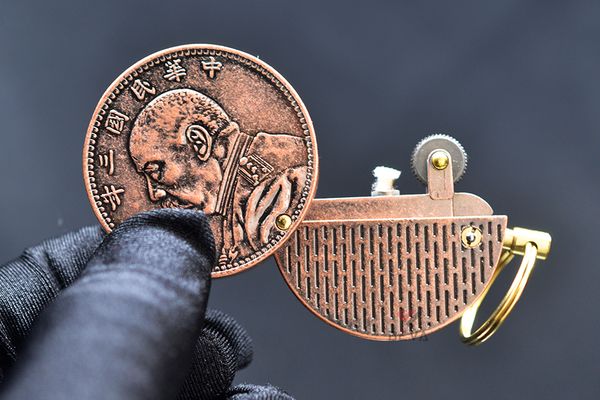 Bật lửa Chính Hãng Zorro Móc Khoá Đồng Xu Z623-201