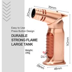 Bật lửa khò để bàn 4 tia Jobon ZB 393