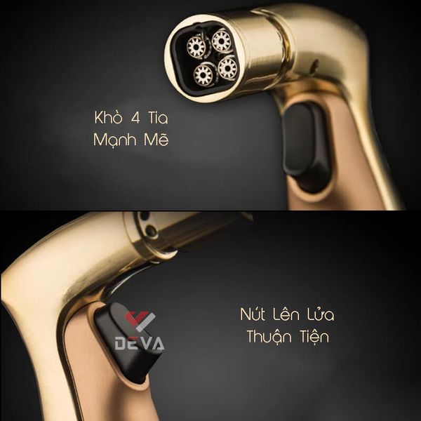 Bật lửa khò 4 tia để bàn Honest BC 3003