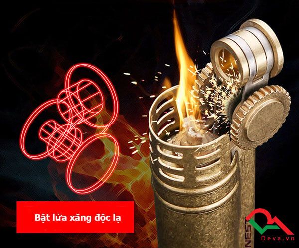 Bật lửa xăng đá Honest BCZ 468