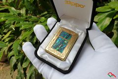 Zippo hoa văn khảm trai ZN169