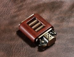 Bật lửa bọc gỗ xăng đá độc lạ Chief CF217