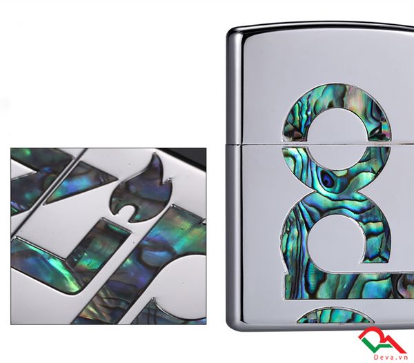 Zippo Khảm Trai chữ Zippo ZN137