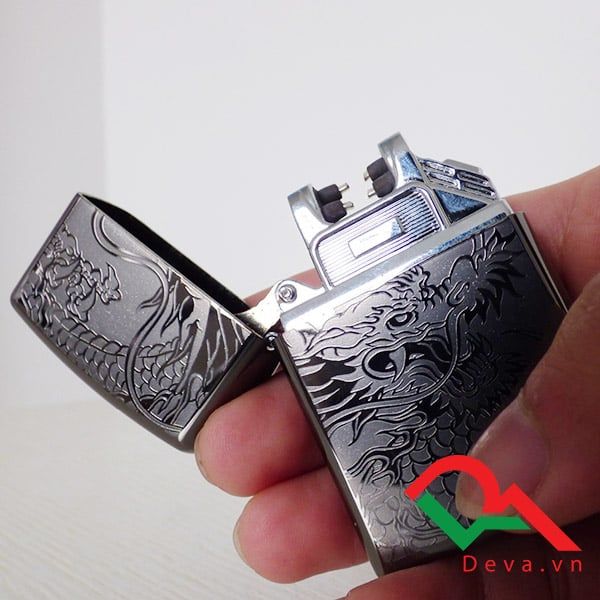 Bật lửa điện kiểu dáng zippo 080