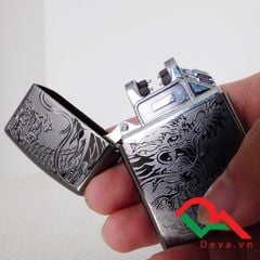 Bật lửa điện kiểu dáng zippo 080