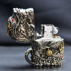 Zippo Hình Tượng Linh Vật Tỳ Hưu Thiên Lộc May Mắn ZD73