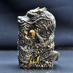 Zippo Hình Tượng Linh Vật Tỳ Hưu Thiên Lộc May Mắn ZD73