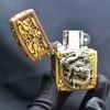 Zippo Khắc Nổi Linh Thú Rồng 3D ZD18