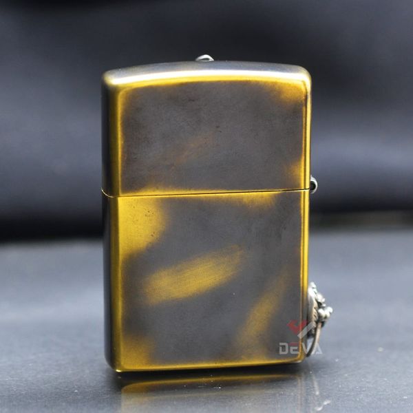 Zippo Ốp Nổi Cá Chép Đầm Sen 3D ZD28
