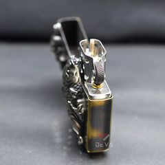 Zippo Ốp Nổi Cá Chép Đầm Sen 3D ZD28