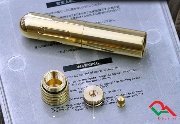Bật lửa xăng đá kiểu dáng độc lạ TC04