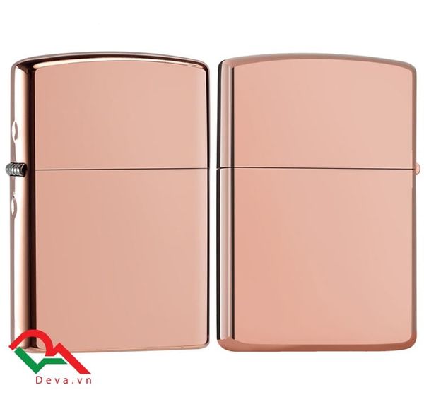 Bật lửa xăng đá Zorro đồng đỏ Copper Z9749