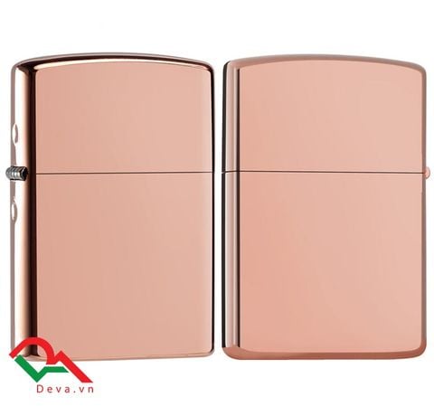 Bật lửa xăng đá Zorro đồng đỏ Copper Z9749