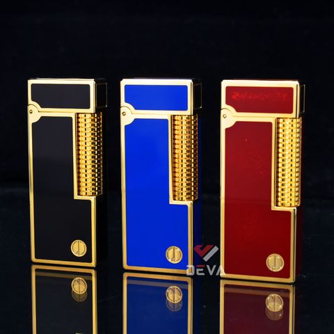 Bật Lửa Dunhill Hồng Kông Sơn Mài Viền Nhỏ DHL01