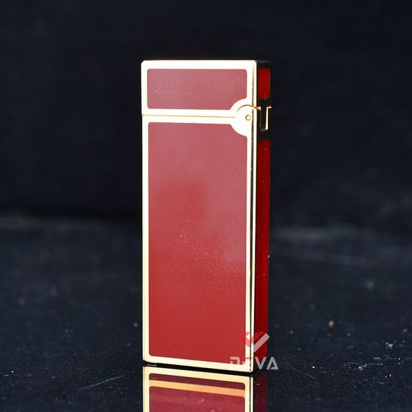 Bật Lửa Dunhill Hồng Kông Sơn Mài Viền Nhỏ DHL01