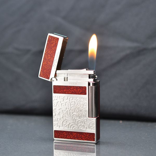 Bật lửa Dupont hoa văn bạc D46