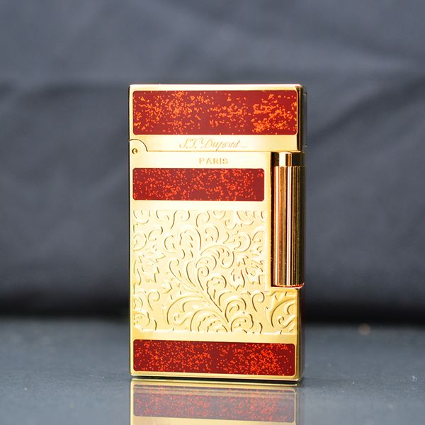 Bật lửa Dupont hoa văn bạc D46