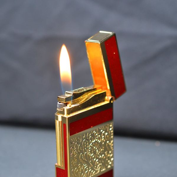 Bật lửa Dupont hoa văn bạc D46