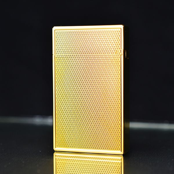 Bật lửa ST Dupont trắng ô vuông D139