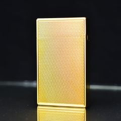 Bật lửa ST Dupont trắng ô vuông D139