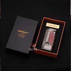 Bật lửa ga Honest khò 3 tia chéo kèm đục BCZ 795