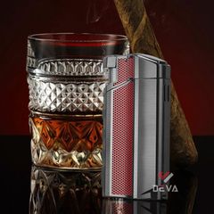 Bật lửa ga Honest khò 3 tia chéo kèm đục BCZ 795