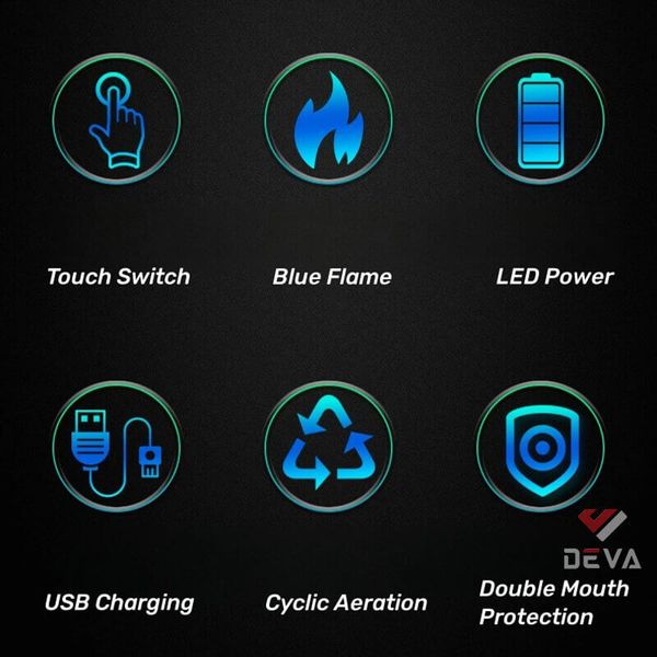 Bật lửa Jobon khò 3 tia cảm ứng điện tử ZB 592