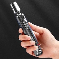 Bật lửa Jobon khò 3 tia cán dài ô chứa ga trong suốt ZB 993