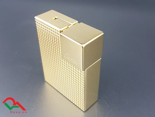 Bật lửa cartier kẻ vuông nhỏ CA02