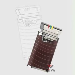 Bật lửa xăng đá chính hãng Honest cần gạt đánh lửa tự động BCZ809