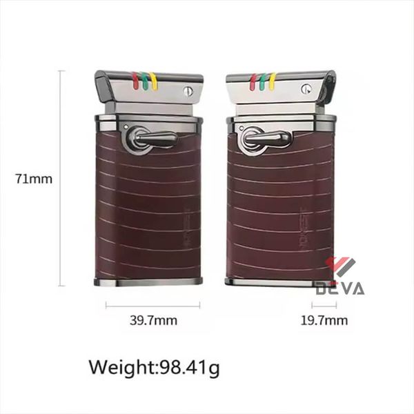 Bật lửa xăng đá chính hãng Honest cần gạt đánh lửa tự động BCZ809