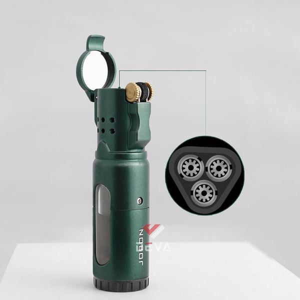 Bật lửa ga đá chính hãng Jobon khò 3 tia ZB 663