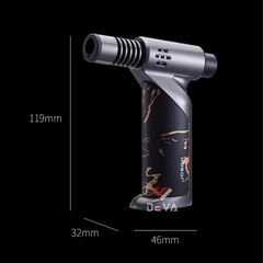 Bật lửa ga chính hãng Jobon khò đại 1 tia có khóa ZB 669