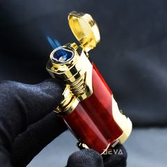 Bật lửa khò 2 tia Honest kèm đục Cigar BCZ 359