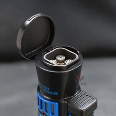 Bật lửa khò 4 tia Cohiba bình xăng trong suốt COB 80