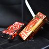 Bật Lửa G.Horse Sơn Mài Đỏ Hoa Văn Hoàng Gia Cổ Điển GH01