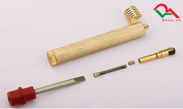 Bật lửa ga chính hãng Mr.Smoke đồng MR-1000