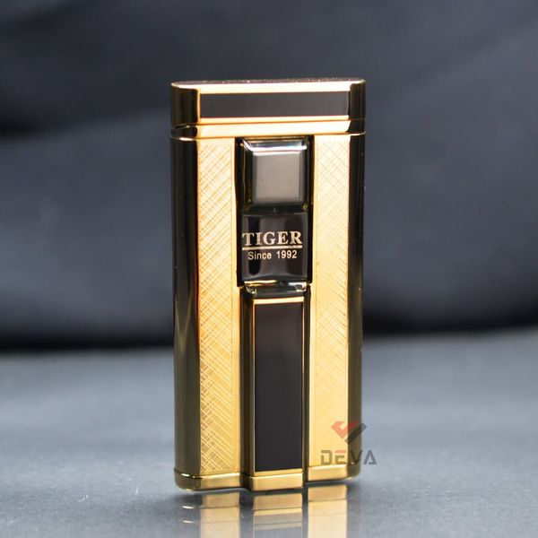 Bật lửa cảm ứng pin điện dùng ga Tiger 896