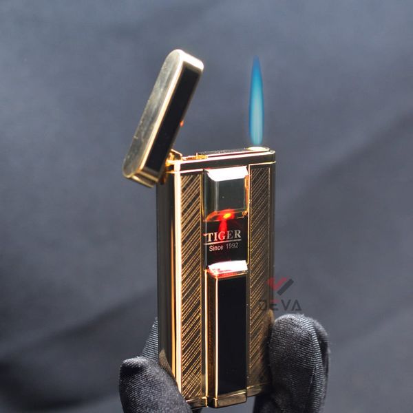 Bật lửa cảm ứng pin điện dùng ga Tiger 896