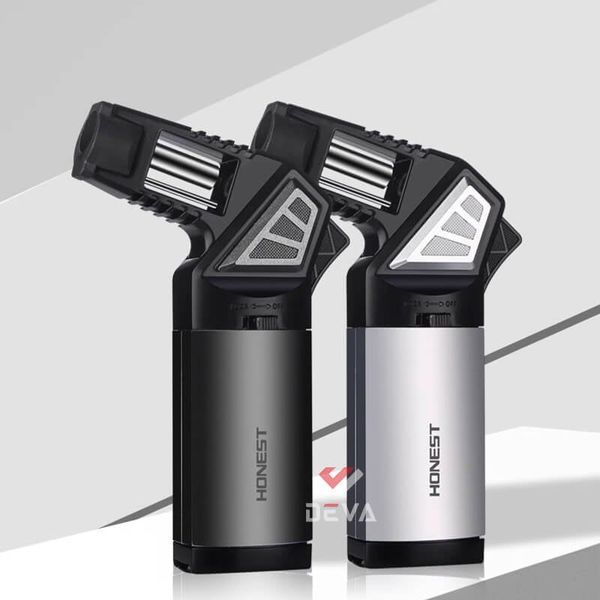 Bật lửa khò để bàn Honest khò đại 1 tia kèm đục Cigar BCZ 489